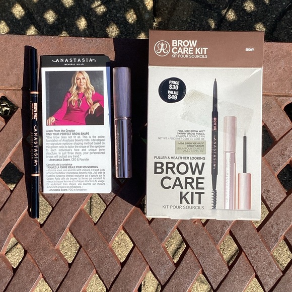 NWT Anastasia Beverly Hills Brow Care Kit - Ebony - Picture 6 of 6
